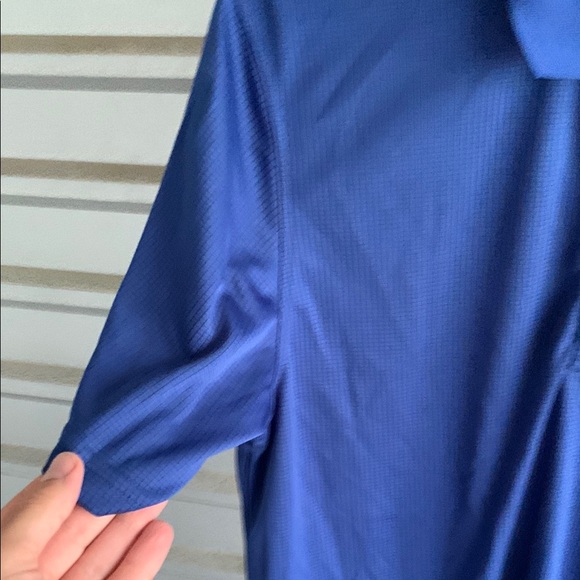 Izod Blue Performance Polo Shirt - Picture 3 of 6